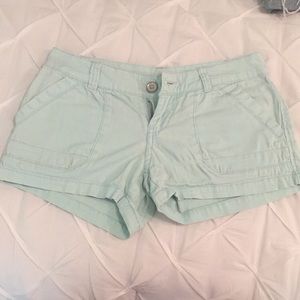 union bay light aqua shorts